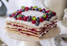 Vana kooli kohupiima marjakook