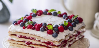 Vana kooli kohupiima marjakook