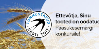 Nüüd on toidutootjail õige aeg taotleda Pääsukesemärki