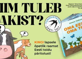 Lasteraamat “Oma Eesti, oma toit”